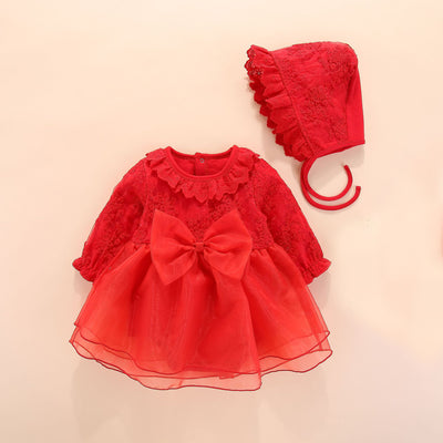 Vestido infantil de transición primavera-otoño - Image 4