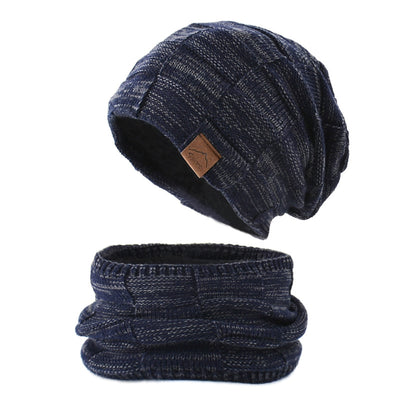 Conjunto de Gorro y Bufanda Tejidos para Parejas - Image 8