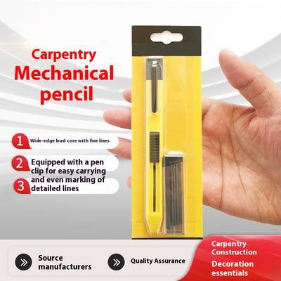 Lápiz de Carpintería con Mina Gruesa para Marcado de Precisión - Image 3