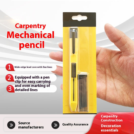 Lápiz de Carpintería con Mina Gruesa para Marcado de Precisión - Image 3