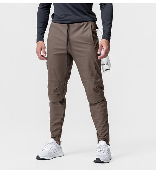 Pantalones Deportivos Hombre Secado Rápido Ajuste Tobillo Fit Casual - Image 17