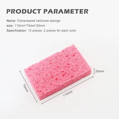 Esponja Multiusos de Celulosa Comprimida para Limpiar - Image 4