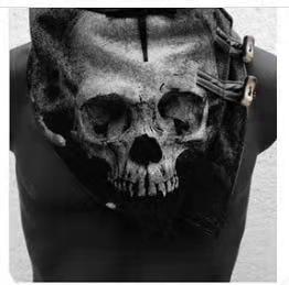Bufanda de Lana Cálida con Estampado Suave para Hombre - Image 3