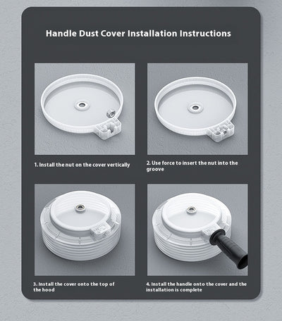 Taladro Percutor Eléctrico con Cubierta Antipolvo y Asa Ergonómica - Image 17