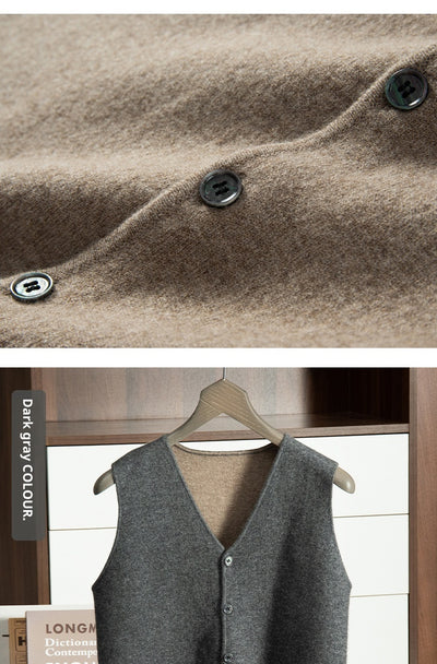 Chaleco de Punto Premium Cuello V para Hombre - Image 13