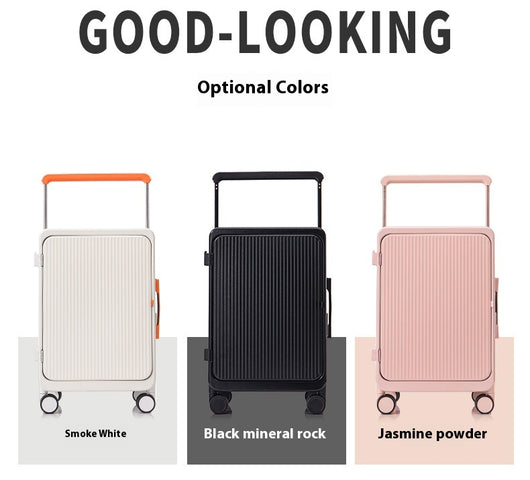 Maleta Trolley Multifuncional con Cargador USB y Ruedas Universales 20 Pulgadas - Image 23