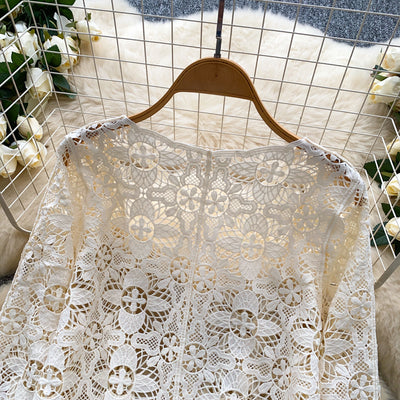 Blusa de Encaje Calado para Mujer - Image 25