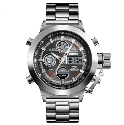Reloj Deportivo Skmei para Hombre - Acero Inoxidable Resistente al Agua - Image 6