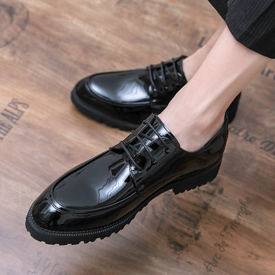 Zapatos de Cuero Business Casual British Spring para Hombre - Image 6