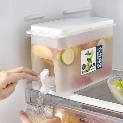 Jarra Dispensadora de Agua Fría con Grifo - Contenedor de Gran Capacidad para Bebidas - Image 6