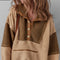 Sudadera Bicolor de Collage en Poliéster