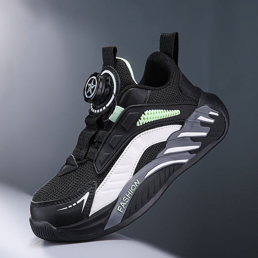 Zapatillas de Otoño Antideslizantes con Suela Flexible y Cierres Giratorios para Niños y Adolescentes - Image 7