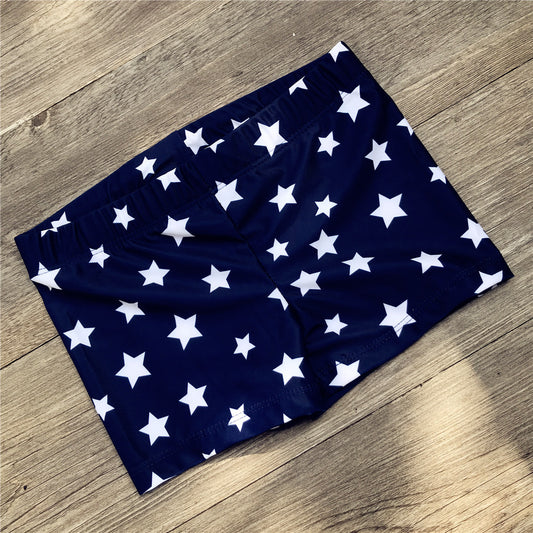 Bóxer de Baño Infantil con Estampado de Estrellas