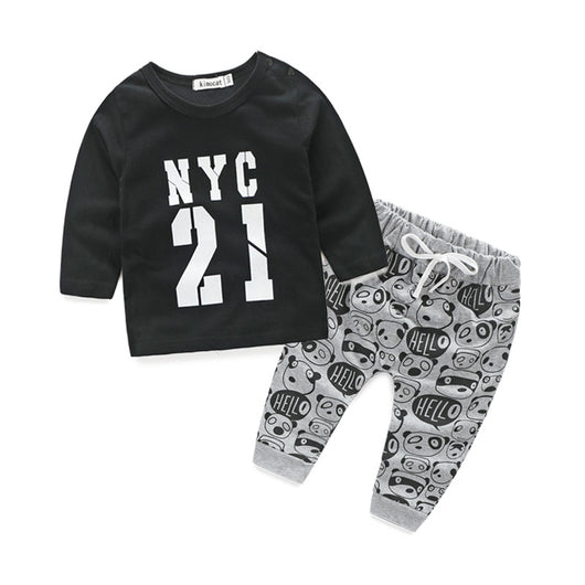 Pantalones Casuales Estampado Panda - Traje Descontracturado - Image 7