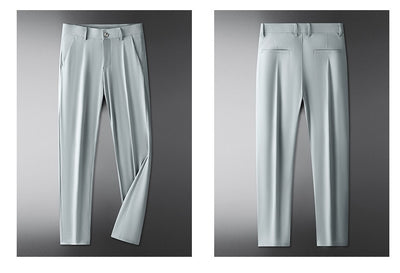 Pantalones Casuales Ejecutivos Stretch Rectos Holgados para Hombre - Image 15