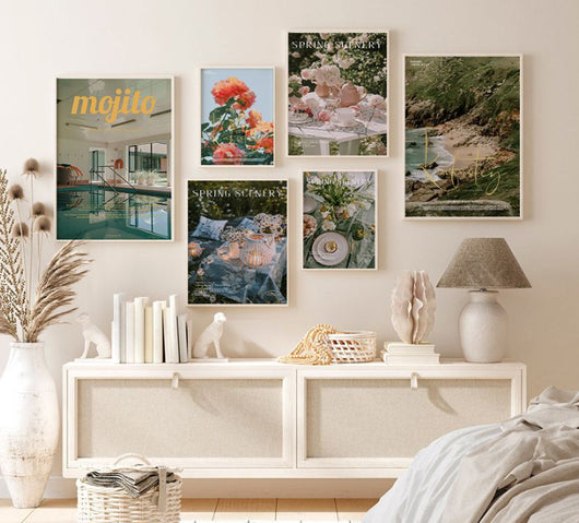 Cuadro Nórdico de Paisaje para Dormitorio y Mesita de Noche - Image 19