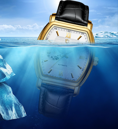 Reloj Mecánico Automático Cuadrado Hueco para Hombre - Image 14