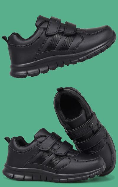 Zapatos Deportivos Impermeables para Niños - Negros con Suela Antideslizante - Image 10