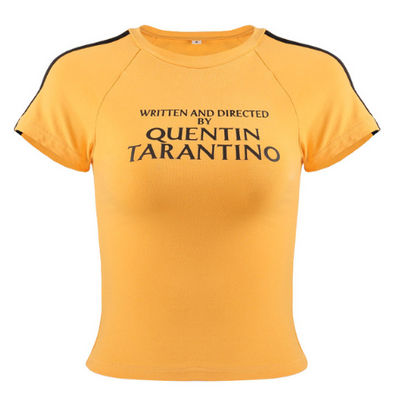 Camiseta de algodón con estampado personalizado