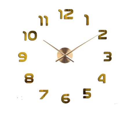 Reloj de Pared 3D con Espejo - Diseño Moderno y Personalizable - Image 12
