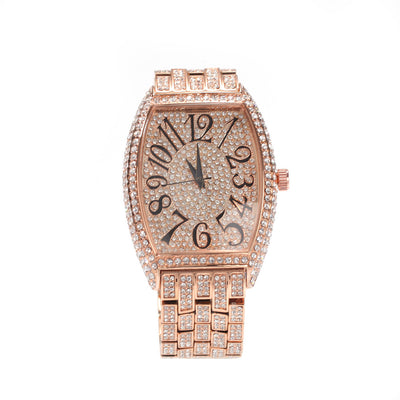Reloj de Esfera Tonneau Grandes Diamantes - Image 8