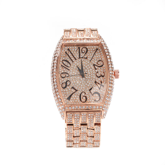 Reloj de Esfera Tonneau Grandes Diamantes - Image 8
