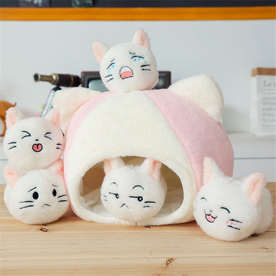 Almohada Multifuncional 3 en 1 Gato Helado
