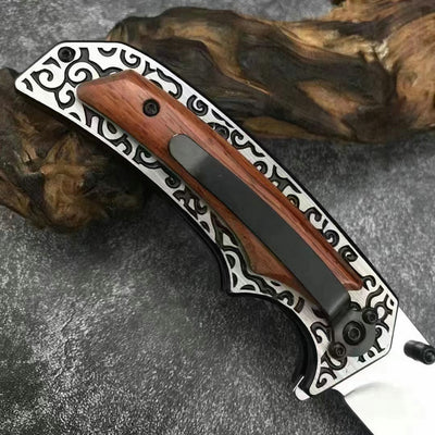 Cuchillo Táctico Plegable de Defensa Personal - Image 6