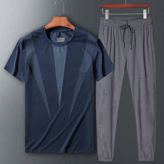 Conjunto Deportivo de Dos Piezas: Playera y Pantalón Corto
