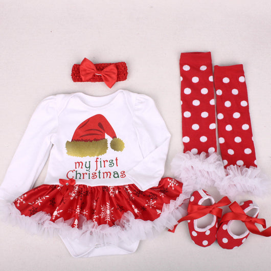 Pijama Navideño de Cuatro Piezas para Familia - Image 14