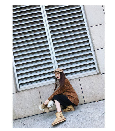 Botas Cortas para Mujer con Brillantes y Forro Térmico - Image 6