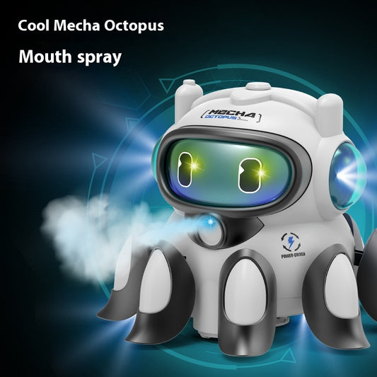 Pulpo Mecánico Interactivo con Inducción Magnética