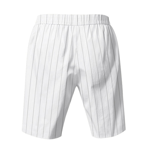 Shorts de Lino Holgados Transpirables Estilo Americano para Playa - Image 34