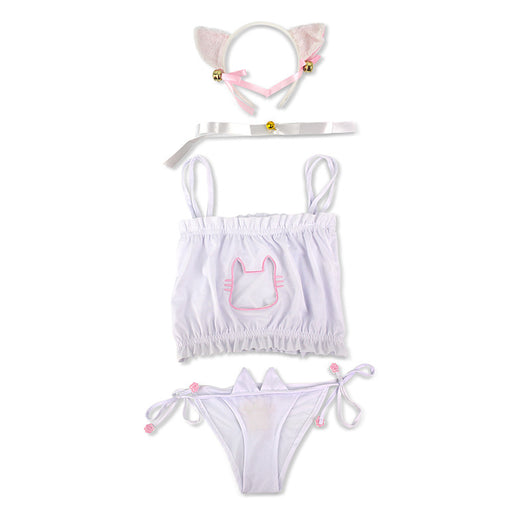 Conjunto de Lencería Felino con Recortes Atrevidos - Image 5