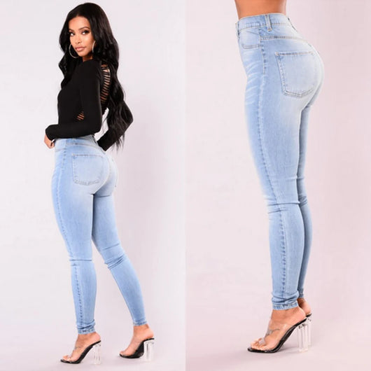 Pack de Jeans Hip Azules Talla Grande - Image 8