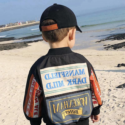 Chaqueta de Cuero PU para Niños - Estilo Motociclista Negro - Image 15