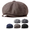 Gorra Octagonal Retro para Hombre - Estilo Vintage y Versátil