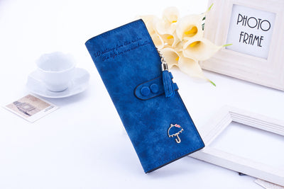 Cartera Larga para Mujer con Diseño Coreano - Billetera Elegante con Cierre de Cremallera - Image 7
