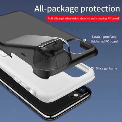 Funda Protectora Negra con Borde para Estuche de Carga AirPods Compatible con Apple - Image 12