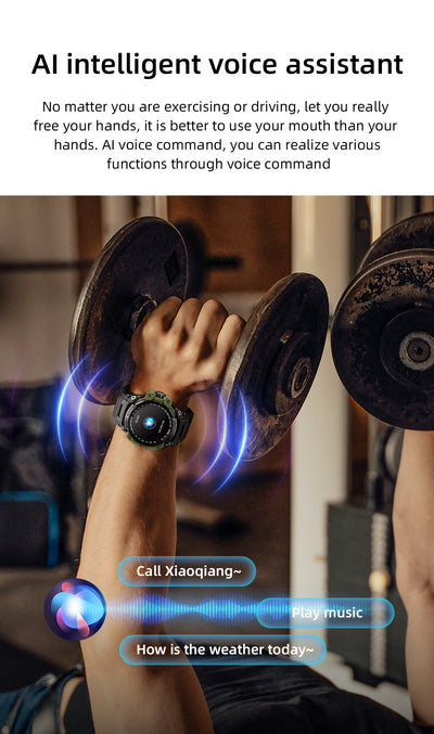 Reloj Inteligente Deportivo Resistente con Llamadas Bluetooth - Image 5