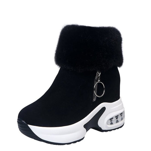 Botas Cortas de Tacón Medio para Mujer - Colección Invierno