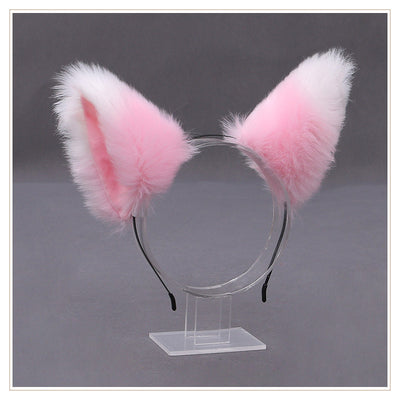 Orejas de Zorro Lolita de Peluche Hecho a Mano Estilo Japonés - Image 11