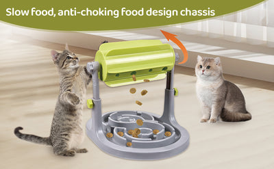 Comedero Interactivo Puzzle para Perros y Gatos - Dispensador de Alimento Lento con Entrenamiento IQ - Image 13