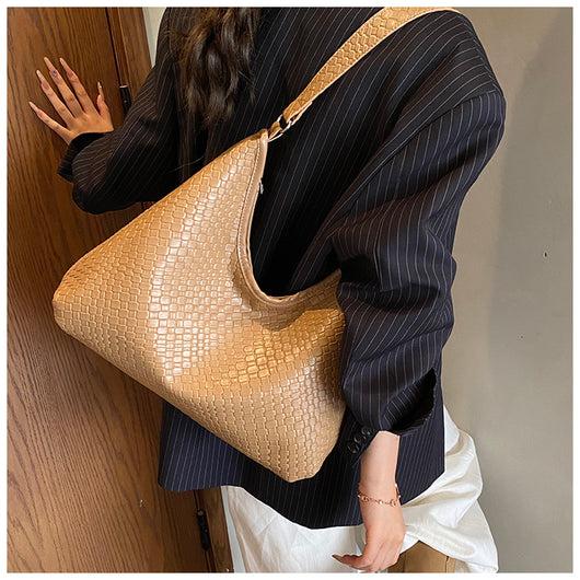 Bolso de Hombro Retro Premium para Mujer - Bolso Tejido de Gran Capacidad - Image 23