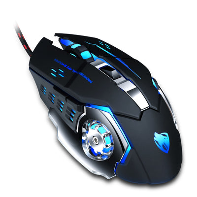 Ratón Gaming Mecánico con Cable de Alto Rendimiento
