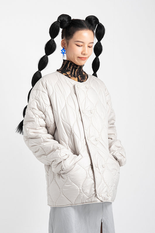 Chaqueta Acolchada de Diseño Callejero Japonés Trendy - Image 4