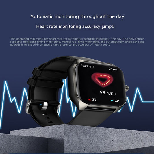 Reloj Inteligente con Pantalla a Color, Llamadas Bluetooth y Monitoreo de Fitness - Image 2