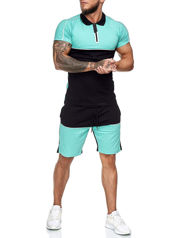 Conjunto Deportivo de Verano para Hombre con Combinación de Colores - Image 49