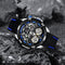 Reloj Mecánico Esqueleto con Doble Tourbillon