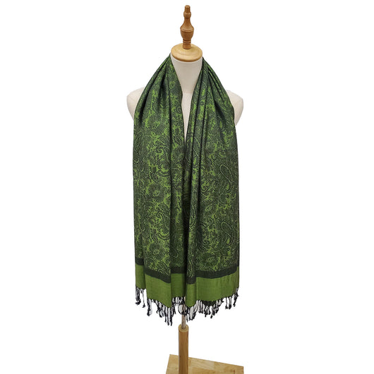Rebozo Étnico Paisley en Jacquard de Cashemira - Image 16